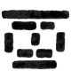 Premiere set Artificial Fur for halter