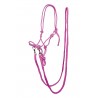 Rope halter with reins HKM