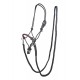 Rope halter -Strass- with reins