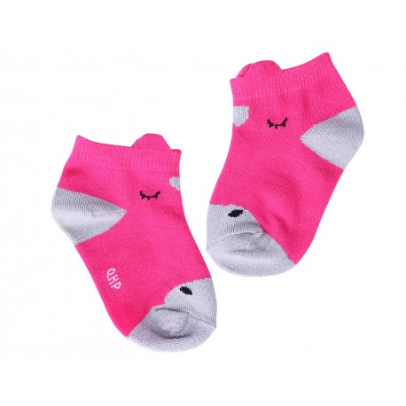 Chaussettes bébé - Mickey Fuchsia 6 - 12m