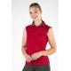 Polo Classico sans manches - HKM - Cranberry