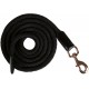 Leather halter + leadrope - Rosegold - HKM