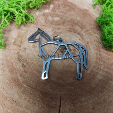 Pendentif - Origami Horse -