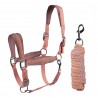 Set halter + rope Crystals pearls - Horka -