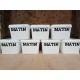 Set of 7 buckets with lids MATIN (morning)