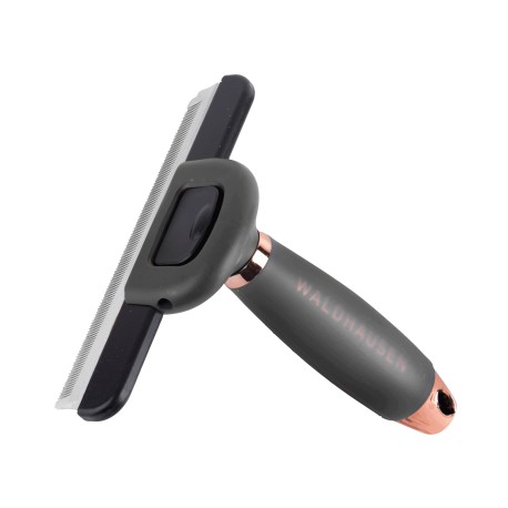 Waldhausen peigne pour mue poignée gel noir rose gold