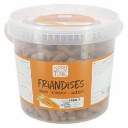 Hippotonic Bonbons pour chevaux 3kg carotte