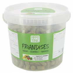 Hippotonic bonbons pour chevaux Fruits et legumes 3kg