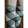 Equithème Chaussettes Argyle Vert Gris