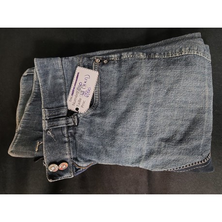 HKM Pantalon Jeans Bleu