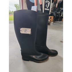 Bottes cahoutchou noir taille 38