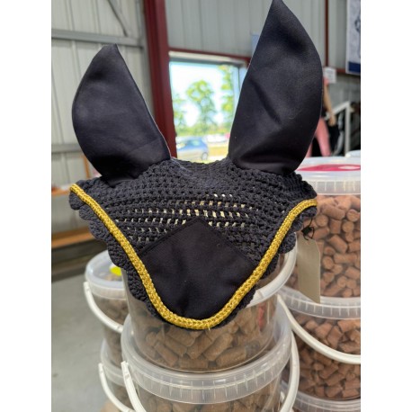 Bonnet HKM bleu et or Cob