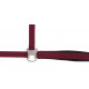 Equithème licol nylon jacquard bordeaux