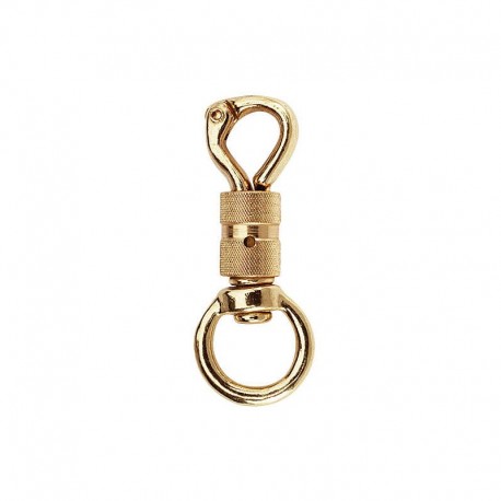 Mousqueton sécurité Feeling 22mm laiton