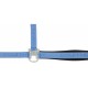 Equithème licol nylon jacquard bleu clair