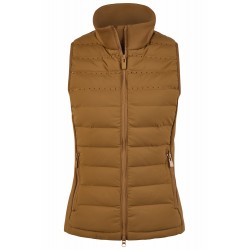 Pikeur gilet hybride golden caramel