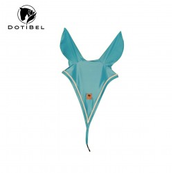 DotiBel long fly veil turquoise