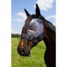 Fly mask with nosefringes