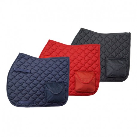 Travel saddle pad